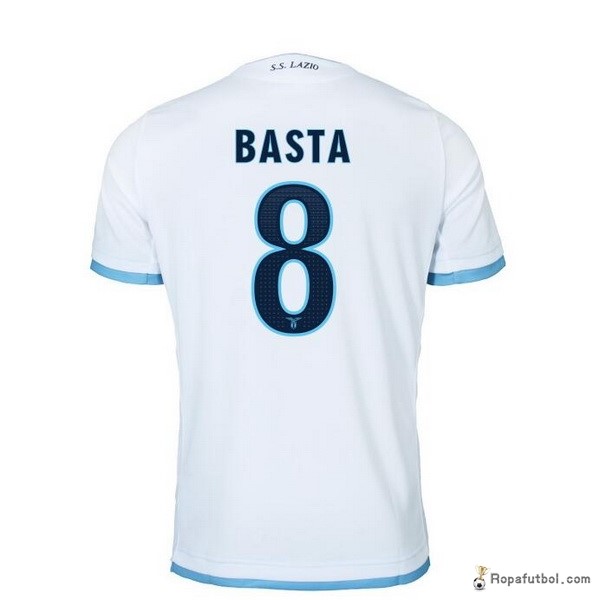 Camiseta Lazio Replica Tercera Ropa Basta 2016/17 Blanco